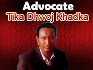 About Tika Dhwoj Khadka